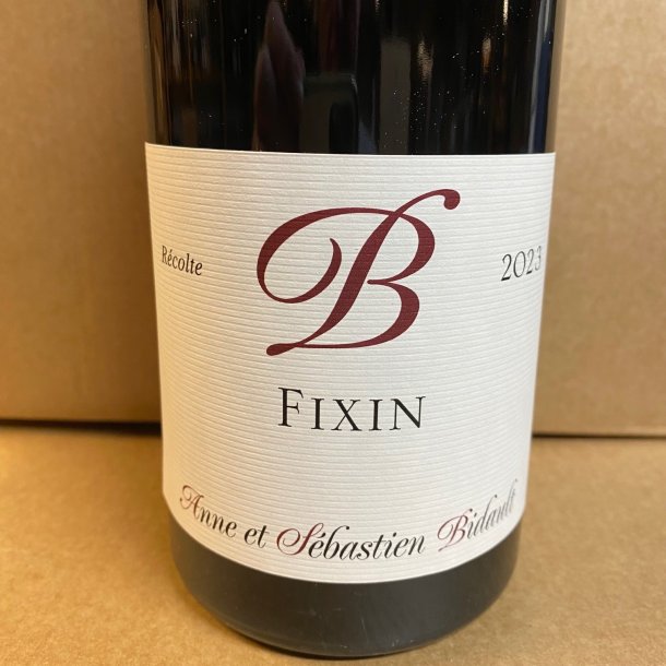 Anne et Sebastien Bidault, Fixin rouge 2023