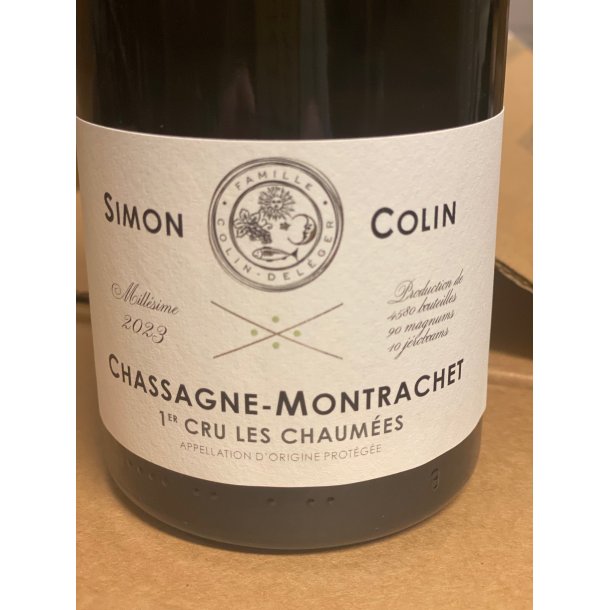 Simon Colin, Chassagne Montrachet 1. Cru Les Chaum&#233;es 2023
