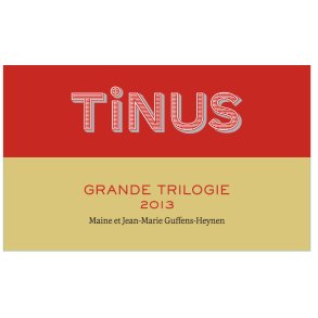 Tourettes, Tinus Grande Trilogie 2013, Vin de France
