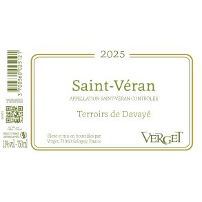 Verget Saint Veran Terroirs de Davaye 2025