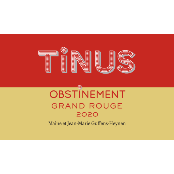 Tourettes, Tinus Rouge Obstinement 2020, Vin de France