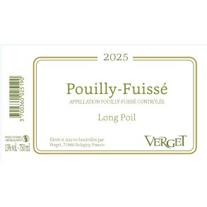 Verget Pouilly Fuisse Long Poil 2025